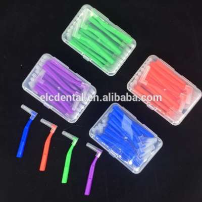 orthodontic dental teeth gap brush popular use